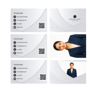 Elegant Silver NFC Business Card SEF – Card
