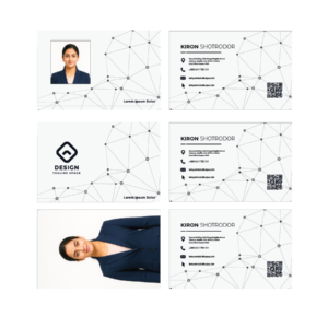Geometric Minimal NFC Business Card SEF – Card