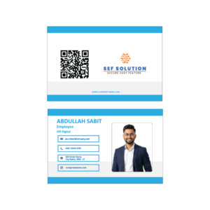 Minimal Corporate NFC ID Card SEF – Card