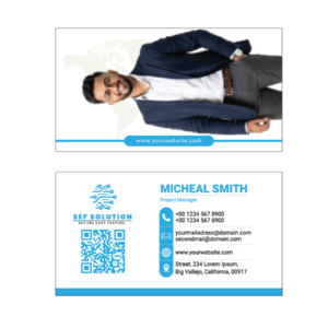 Modern NFC Digital Business Card - SEF Card